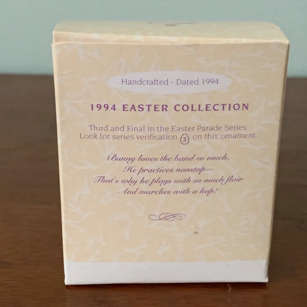 Hallmark Keepsake Ornaments 1994 Easter Parade #3 - Original Box and Wrapping!